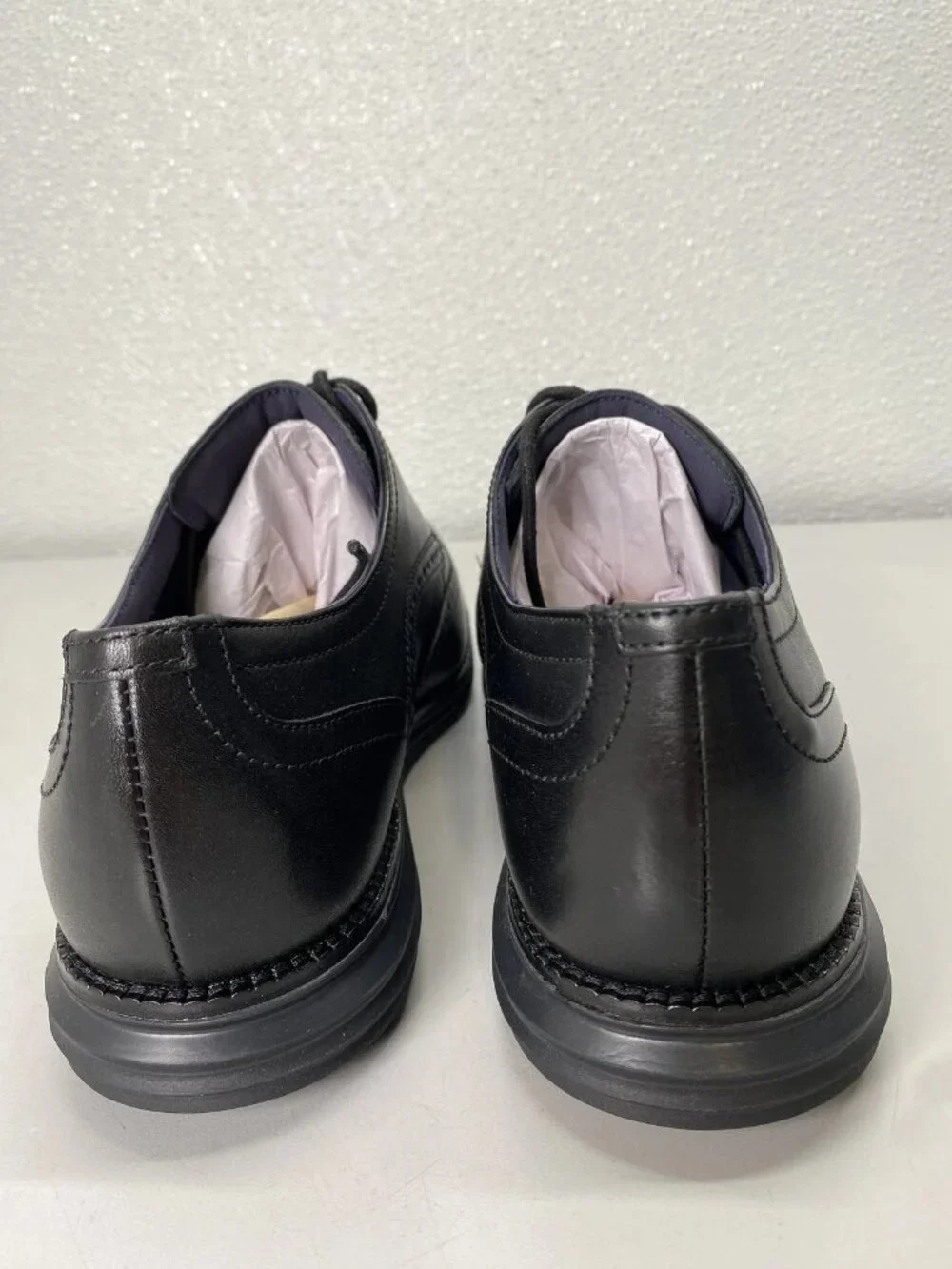 Cole Haan Mens Original Grand Wingtip Oxford Shoes Size 10 M Black, Black